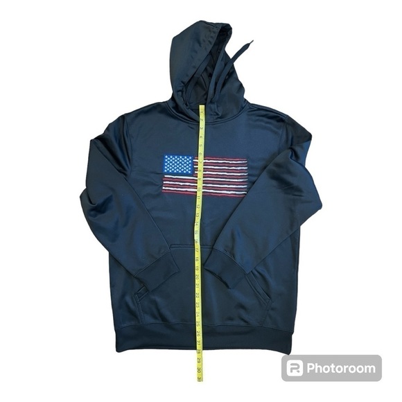 Ranger American Flag Hoodie Size M Unisex - Picture 6 of 9